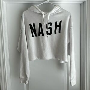 NASH cropped hoodie
